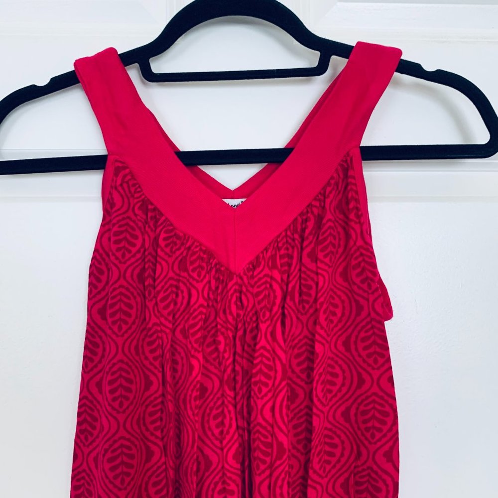 Splendid ◼️ Bright Pink Patterned Flowy Tank 😎